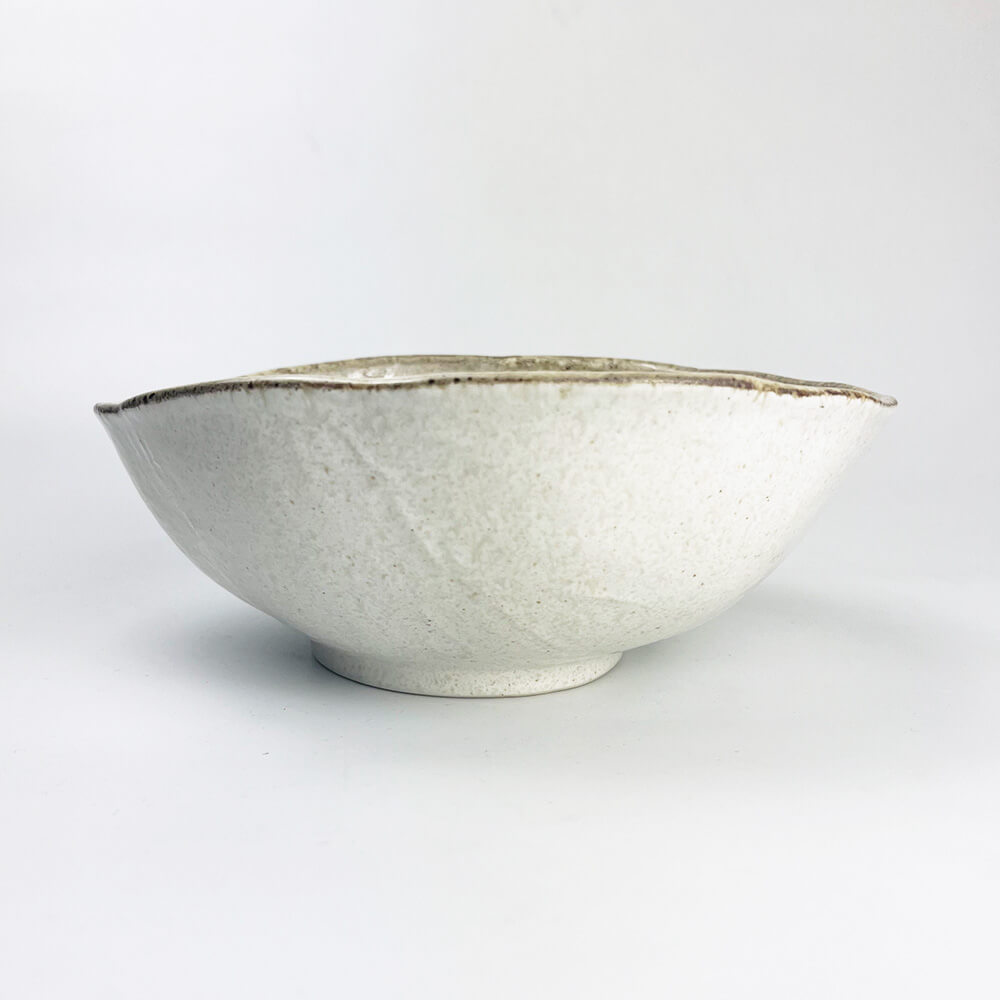 Shirokaratsu Oval Bowl Large (9.5" x 8") image 2