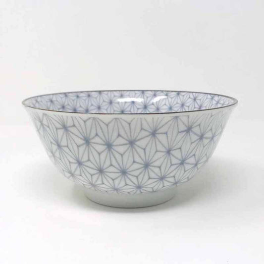 Asanoha Grey Tayo Bowl (6"D) image 0