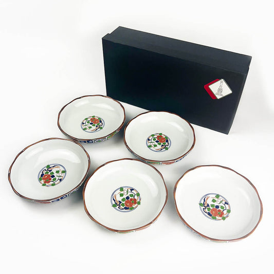 Arita Koimari Medium Dish Set of 5 image 0