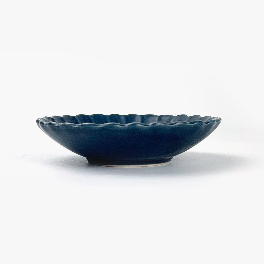 Dish Kiku Blue (5"D) image 3