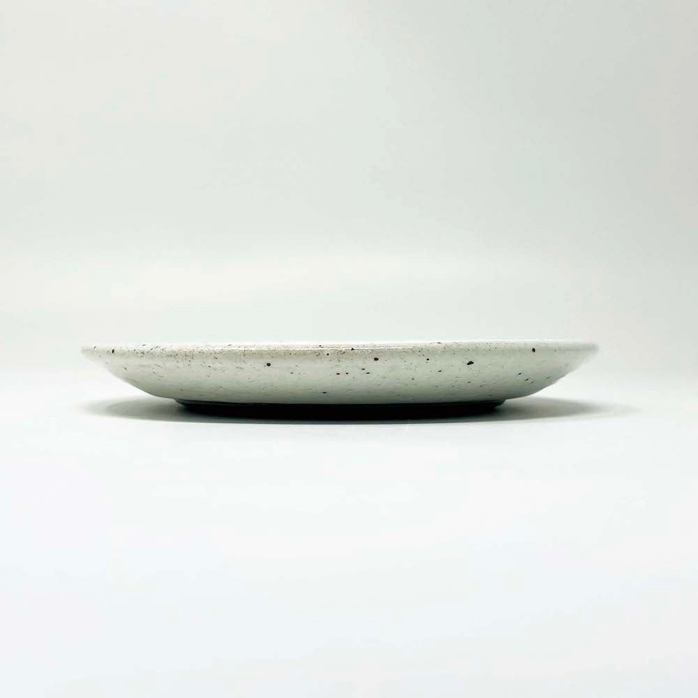 Kobiki Sogime 粉引削ぎ目 Plate (6"D) image 4