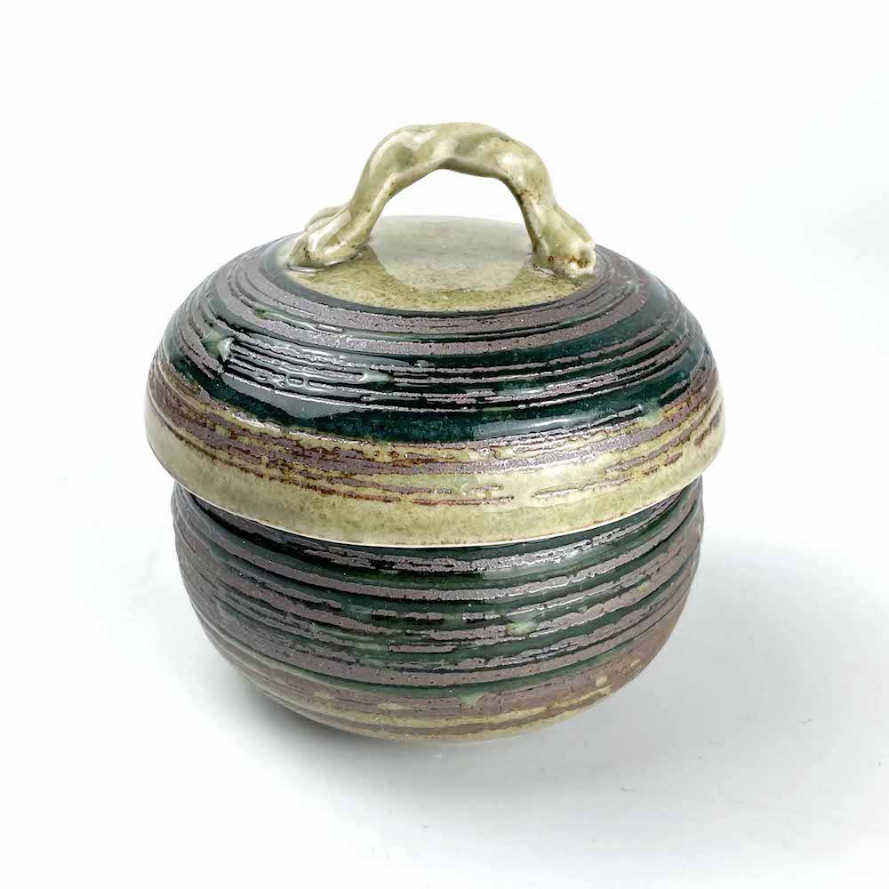 Cov. Mushiwan Bowl Green (6oz) image 0