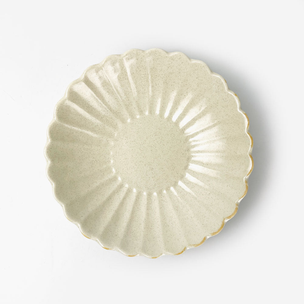 Dish Kiku White (5"D) image 5