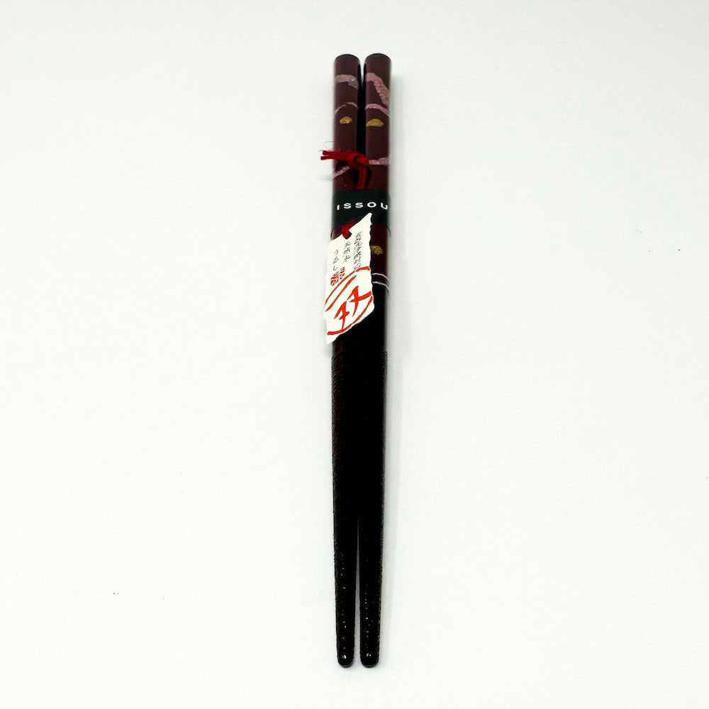 Wakasa-nuri Chopsticks Issou Enbu 炎舞 (8.25"L) image 0