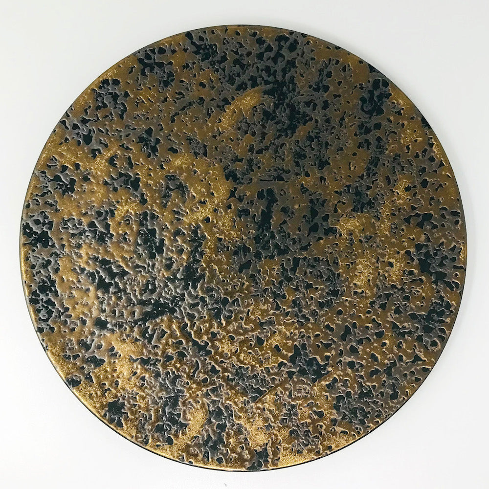 Flat Plate Gold Tankin 炭金 (9.5"D) image 0