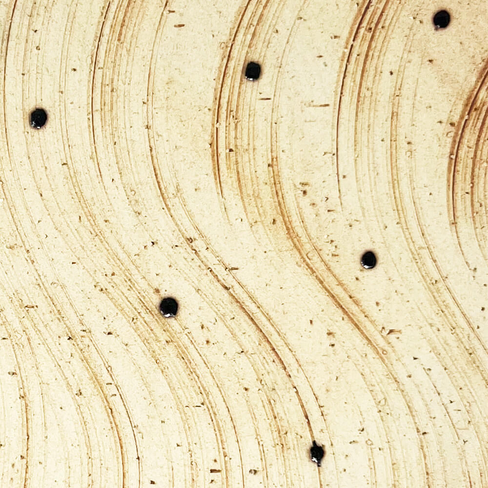 Footed Round Plate Kushime image 2