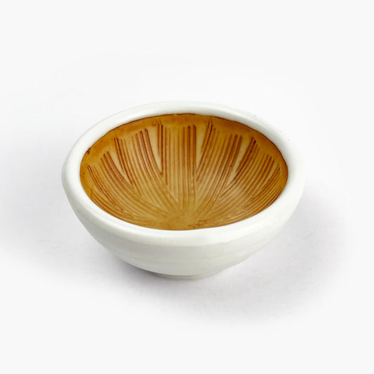Small Chinmi Dish White (2.5"D) image 0