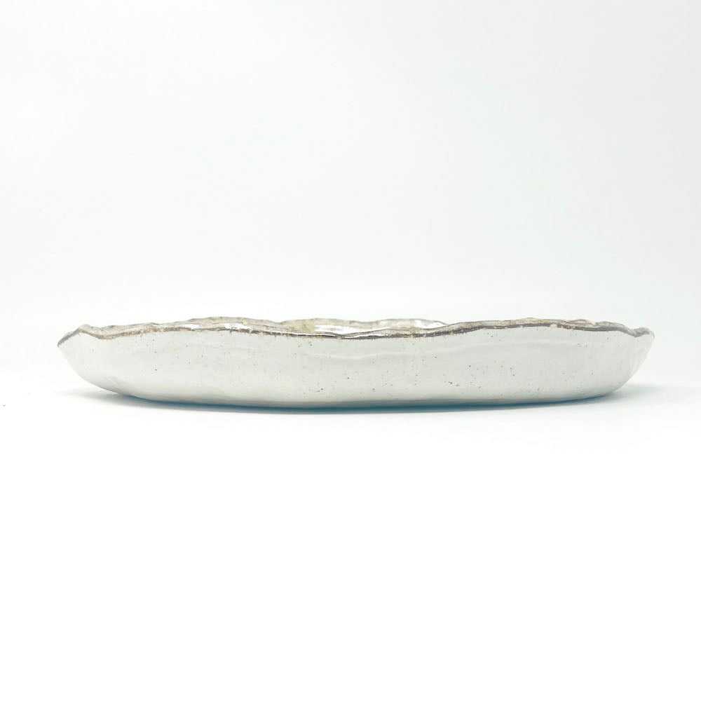 Oval Deep Plate Shirokaratsu (10.25"x7.25") image 4