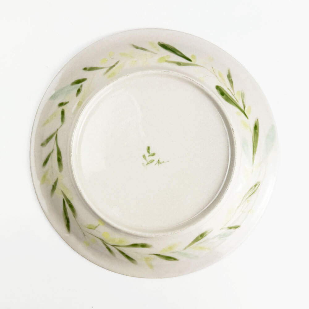 Leaf Plate (7.5"D) by Satoko Nakamura image 3