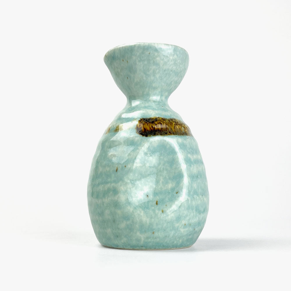 Sake Bottle Sky Blue Medium (10 fl.oz) image 4