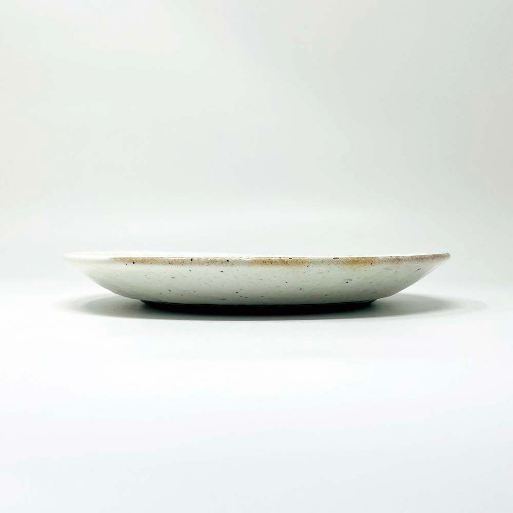 Kobiki Sogime 粉引削ぎ目 Plate (8.5"D) image 4
