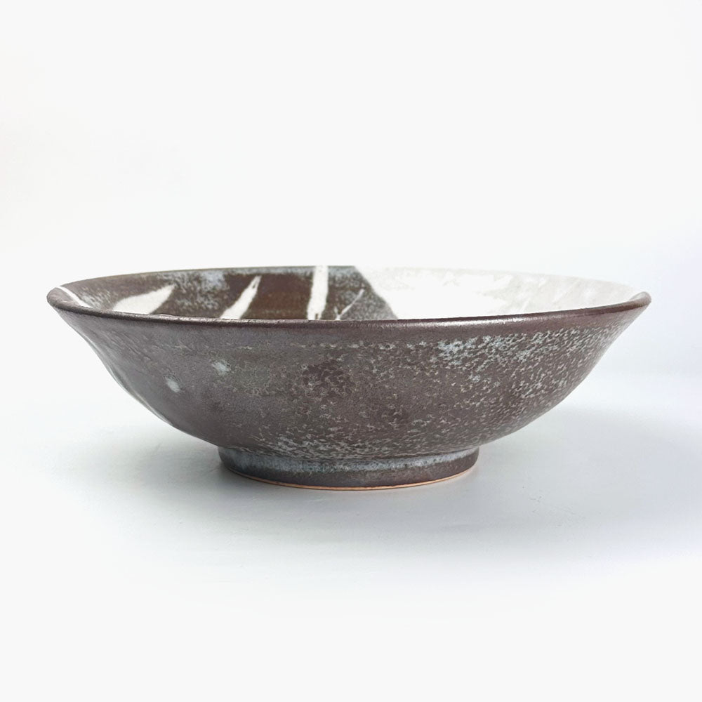 Bowl Shino Sasa (10"D) image 4