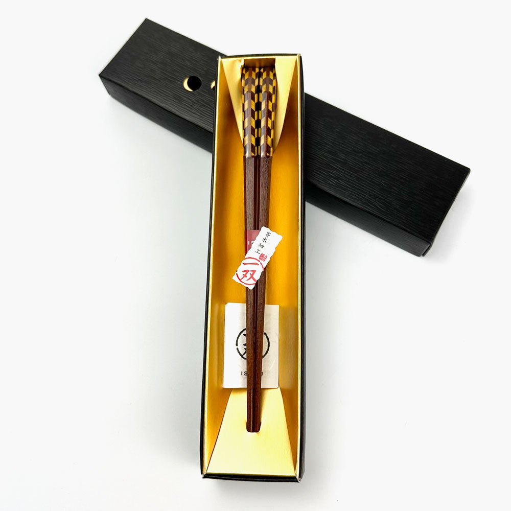Yosegi Chopsticks Rendako (8.25"L) image 0