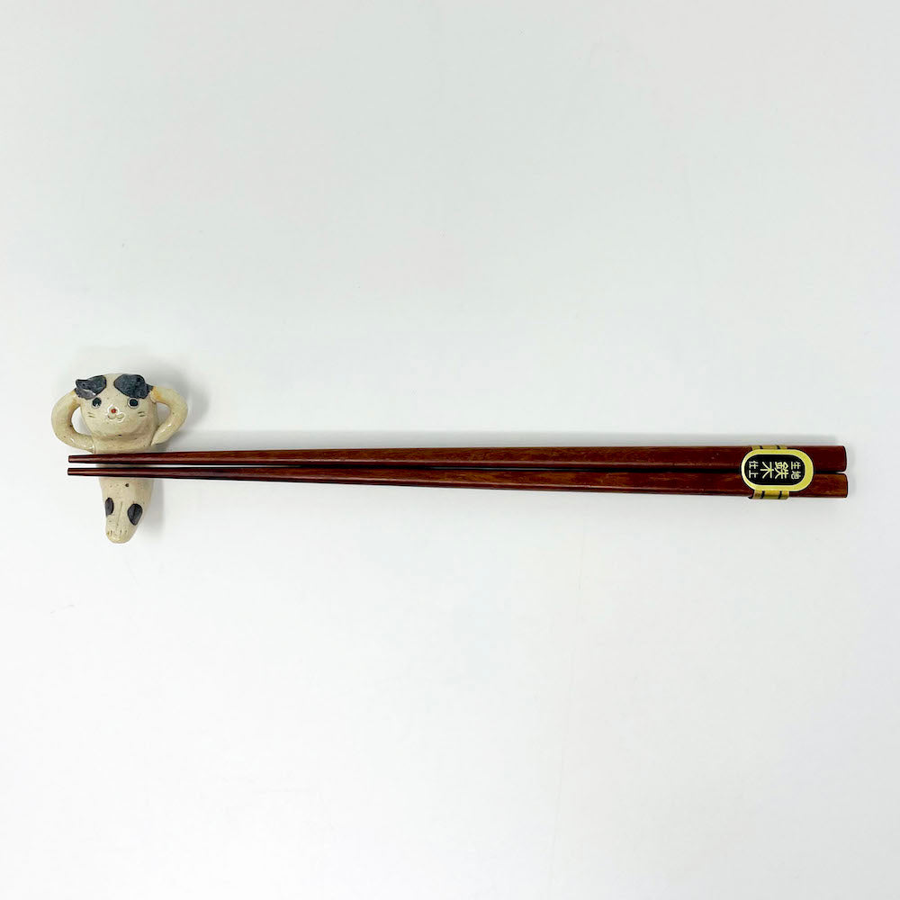 Chopstick Rest Buchi/Tabby Cat (2") image 4