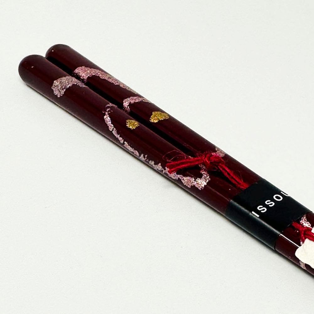 Wakasa-nuri Chopsticks Issou Enbu 炎舞 (8.25"L) image 2