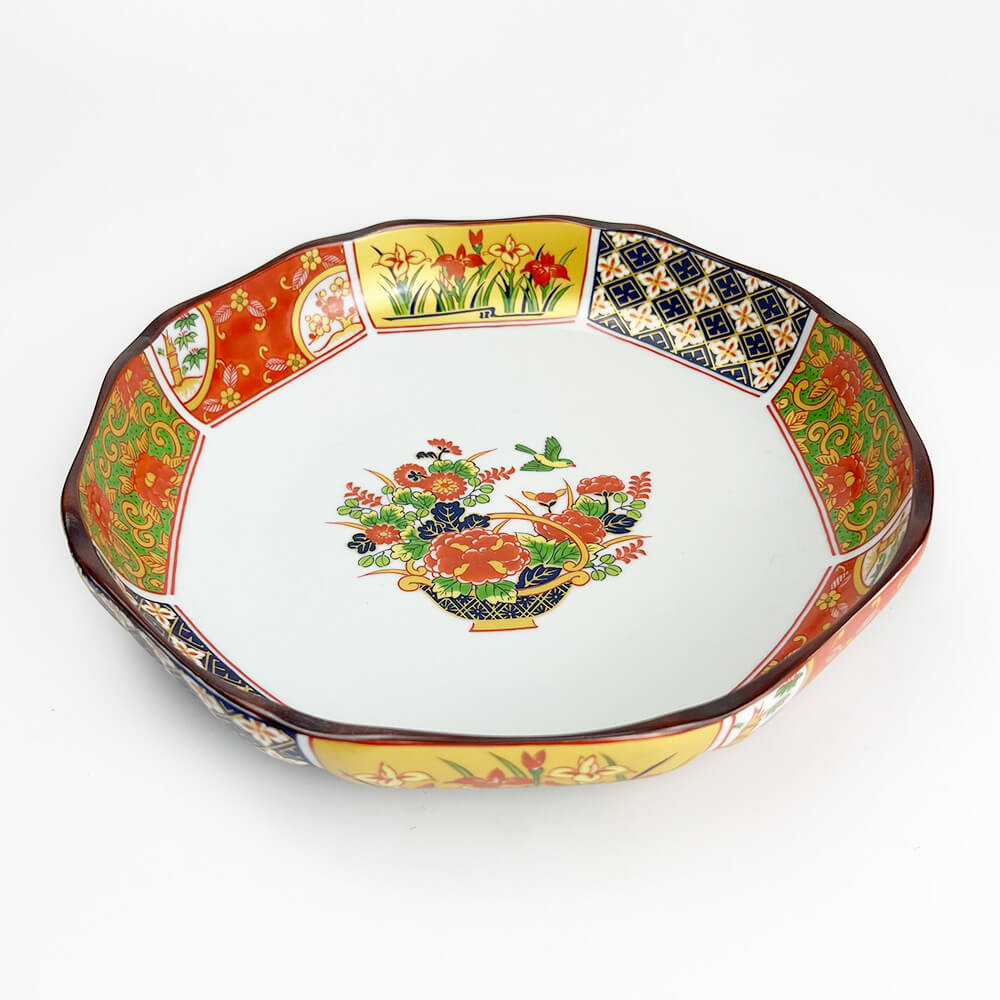 Arita Koimari Gold Moribachi Plate (9.25"D) image 0