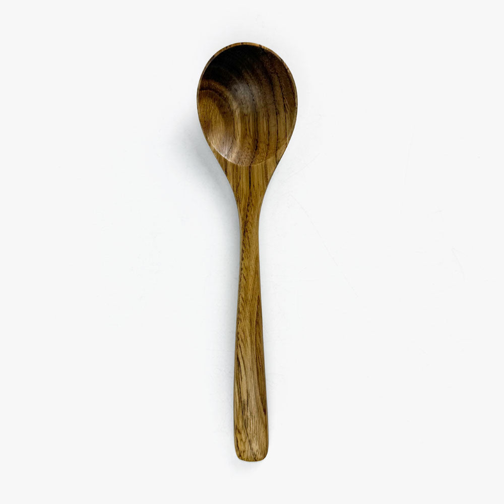 Wooden Soup Spoon (7.25"L) image 0