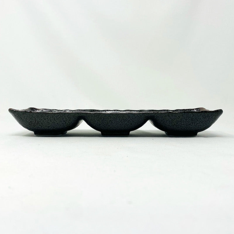 3DIV. Condiment Dish Black  (10.25"D) image 4