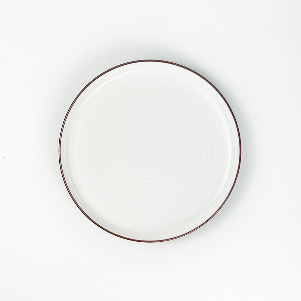 Arita Hakusan Hakuji Sendan Plate (6.25"D) image 0