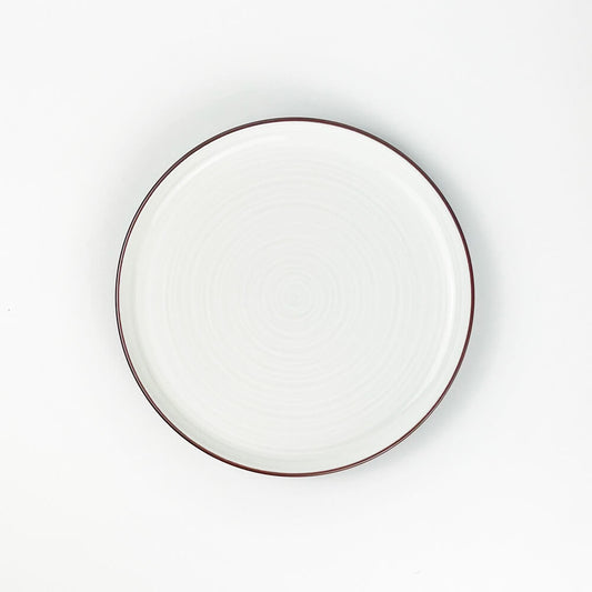 Arita Hakusan Hakuji Sendan Plate (6.25"D) image 0