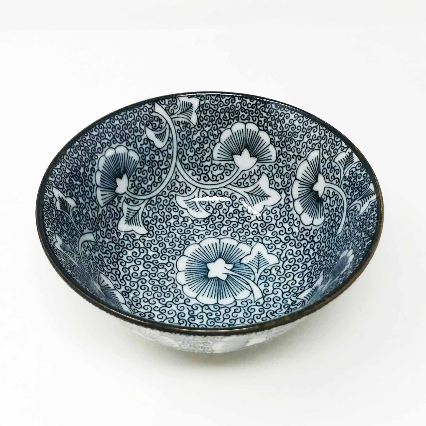 Ginkgo Black Tayo Bowl (6"D) image 1