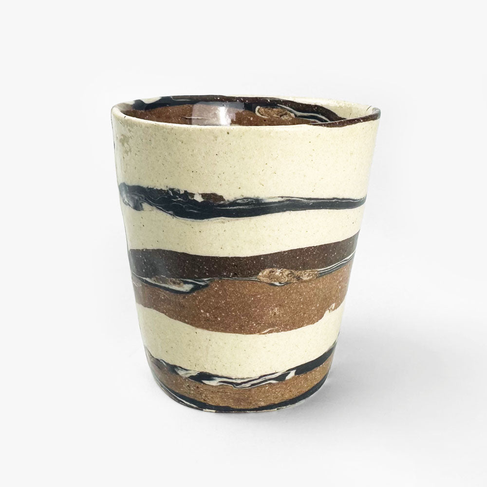 Nerikomi Tall Cup by Chizuru Ono (8 fl.oz) image 0