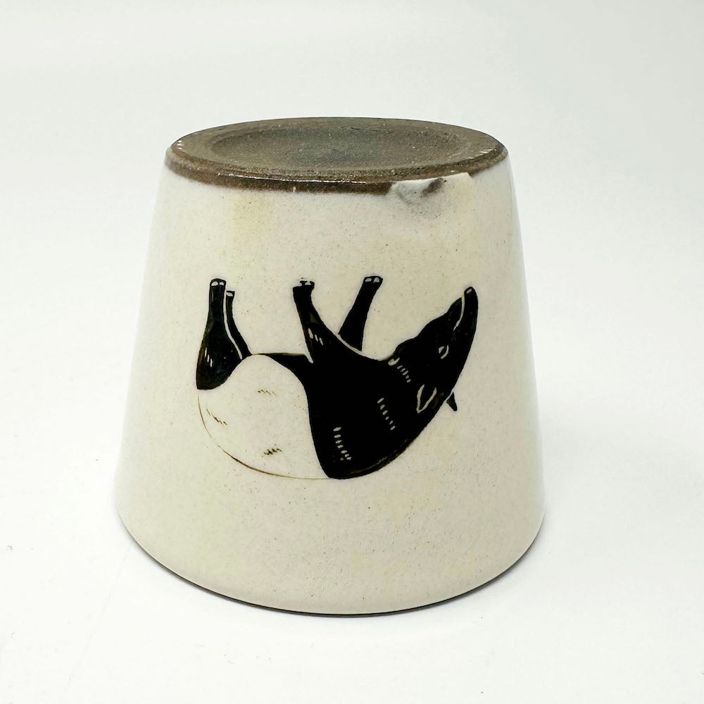 Cup Malayan Tapir (3.25"D x 2.75"H) by Takunobu Sawada image 4