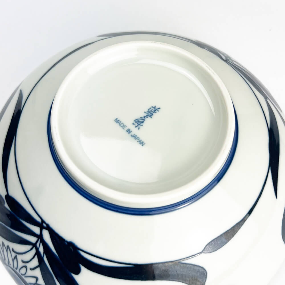 Blue Flower Ramen Bowl (8.25"D) image 9
