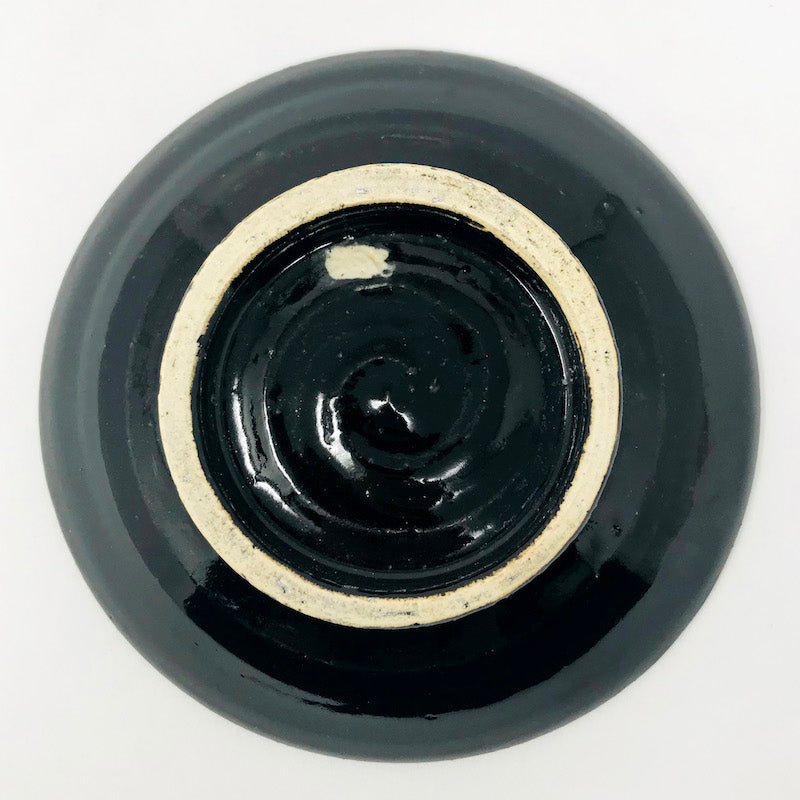 Shallow Bowl Black Panda (6.25"D) by Naomi Watanabe image 2