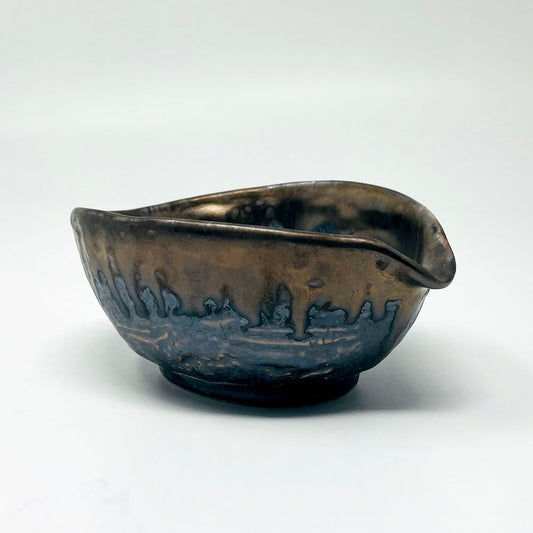 Katakuchi Bowl Kujyaku (4.5"x3.5") image 0