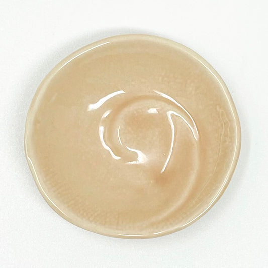 Small Chinmi Dish Flower Pink Momo (2.5"D) image 0