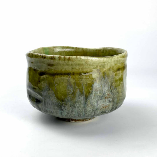Matcha Bowl Mashiko Green (4.75"D) image 1