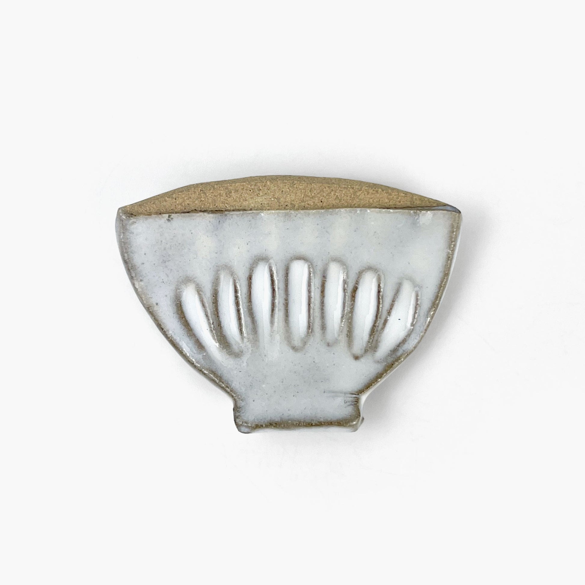 Chopstick Rest Utsuwa White (2" x 1.5") by Keishugama image 4