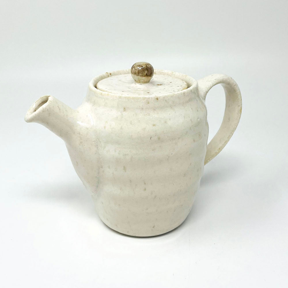 Tea Pot White Unofu (15oz) image 2