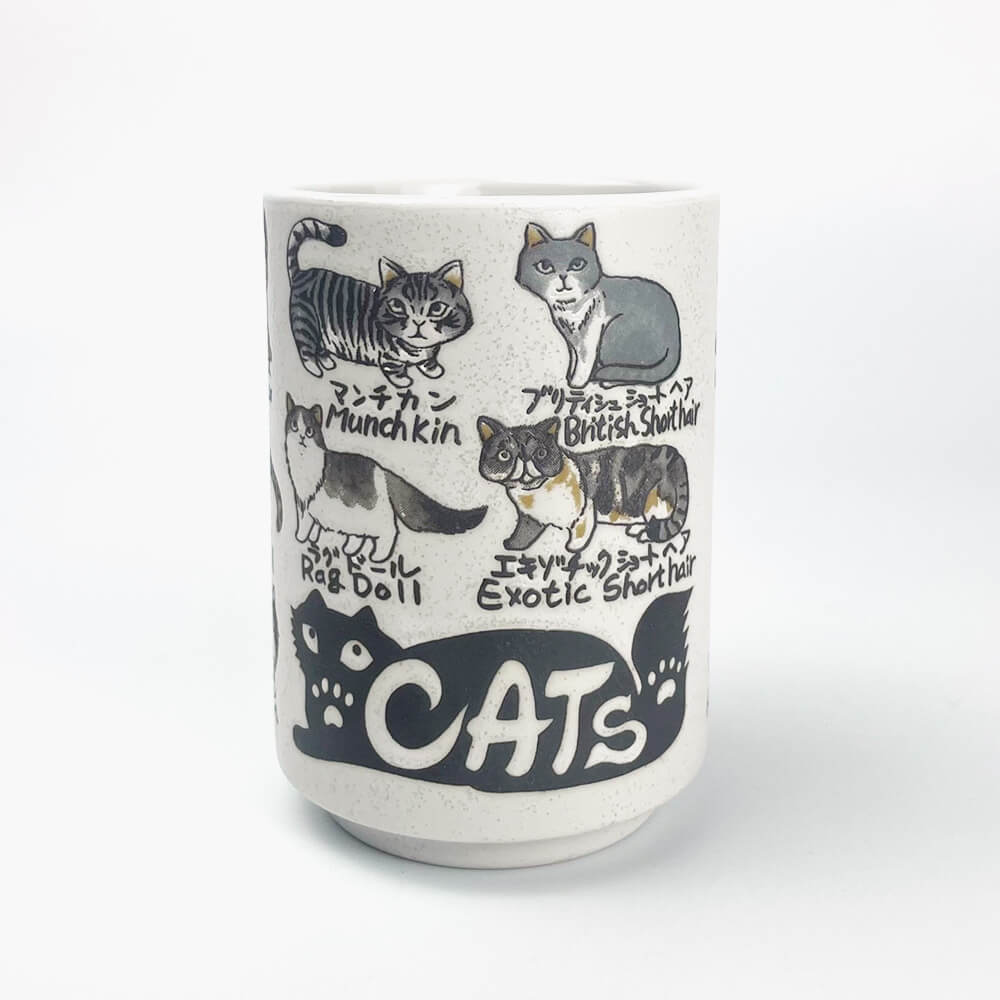 Yunomi Tea Cup Cats (8oz) image 0