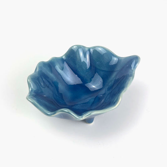 Blue Leaf Chinmi Dish Kannyu  (4"x 3") image 0