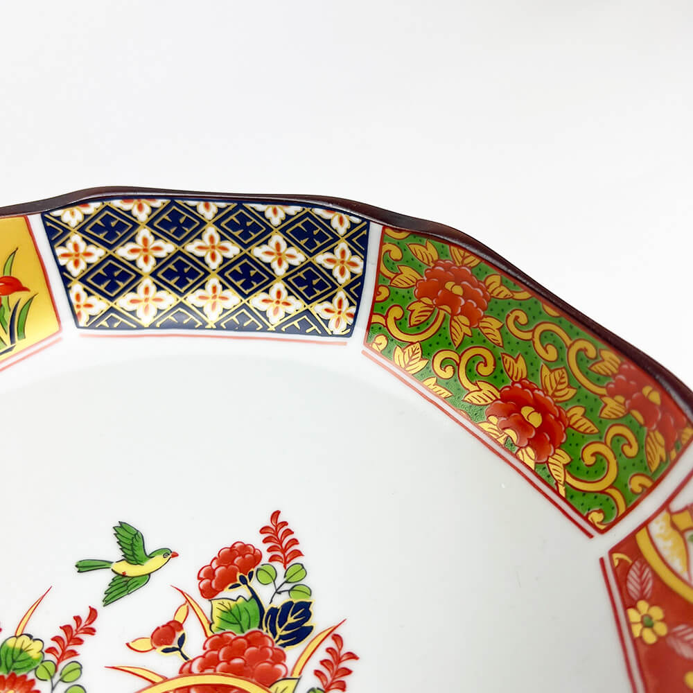 Arita Koimari Gold Moribachi Plate (9.25"D) image 3