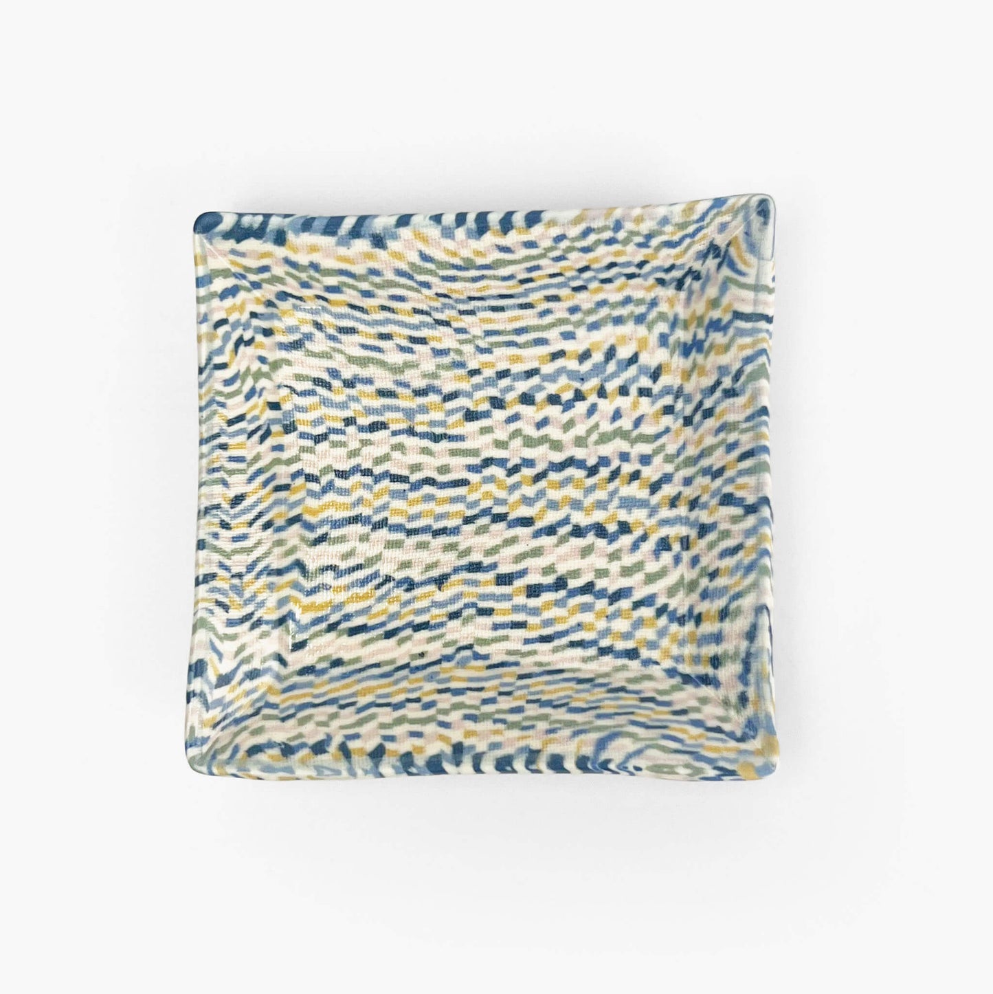 Sq. Dish Nerikomi Mozaic (2.75" x 2.75")