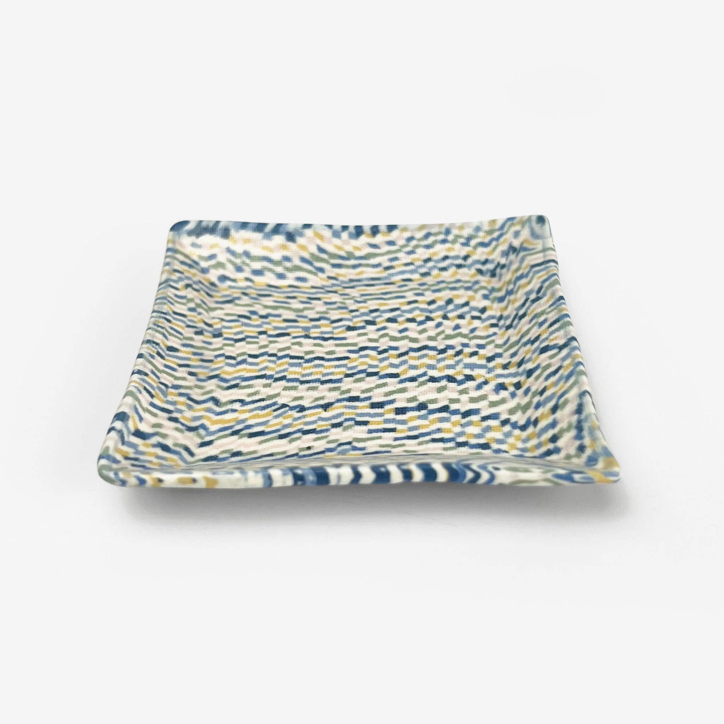 Sq. Dish Nerikomi Mozaic (2.75" x 2.75")