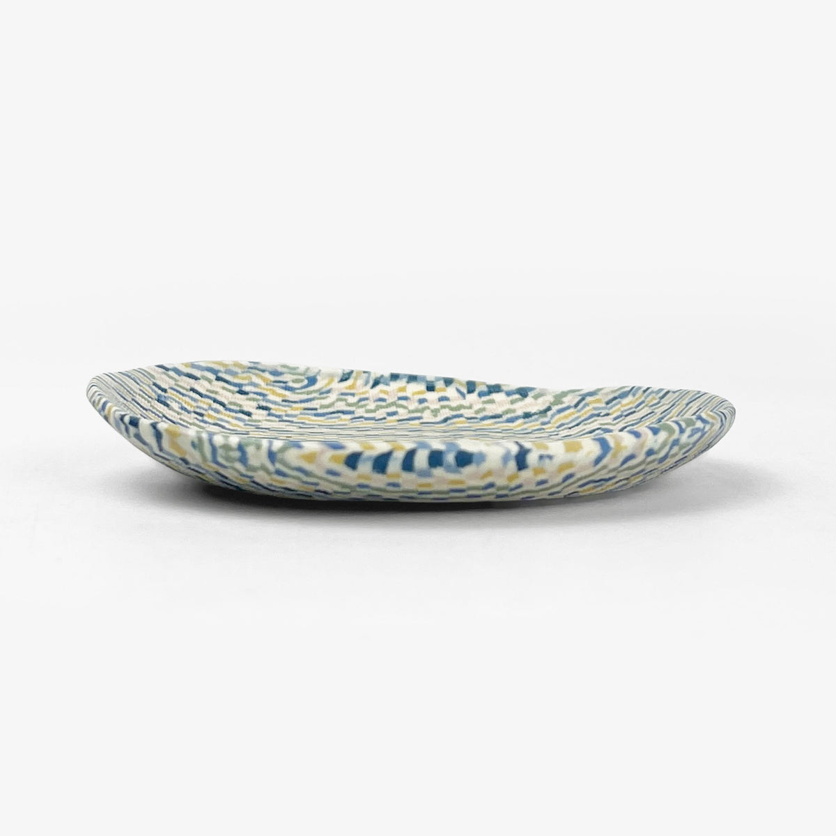 Small Dish Nerikomi Mozaic (3.25"D)