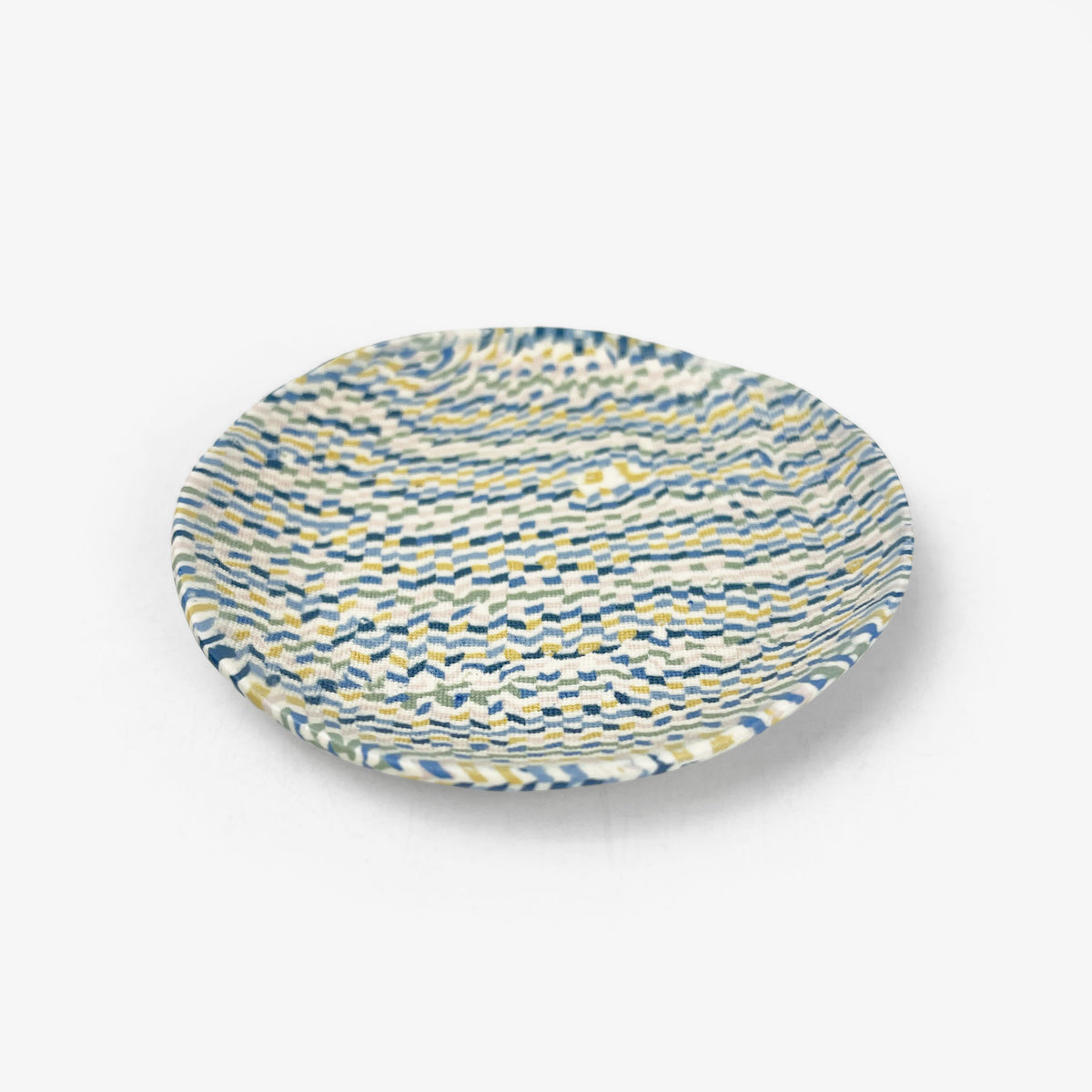 Small Dish Nerikomi Mozaic (3.25"D)
