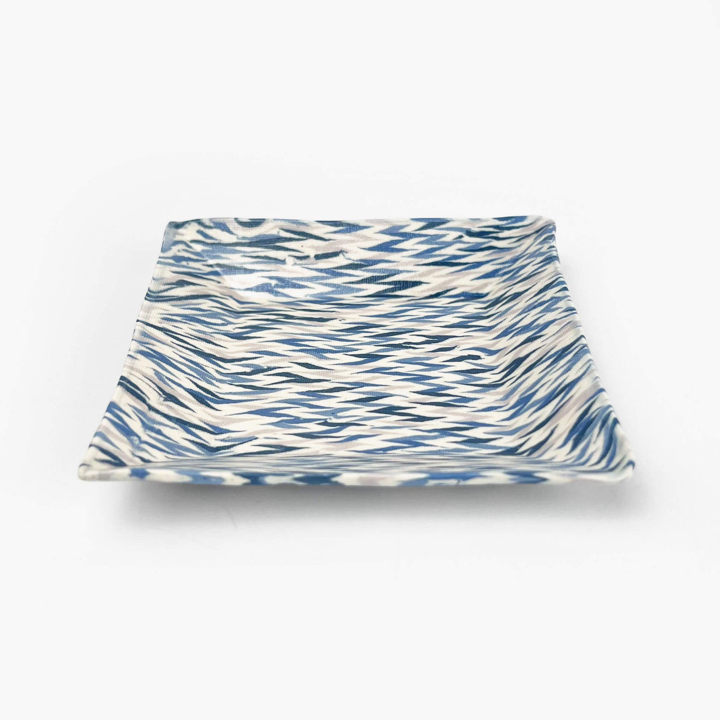 Sq. Plate Nerikomi Taki (4" x 4")