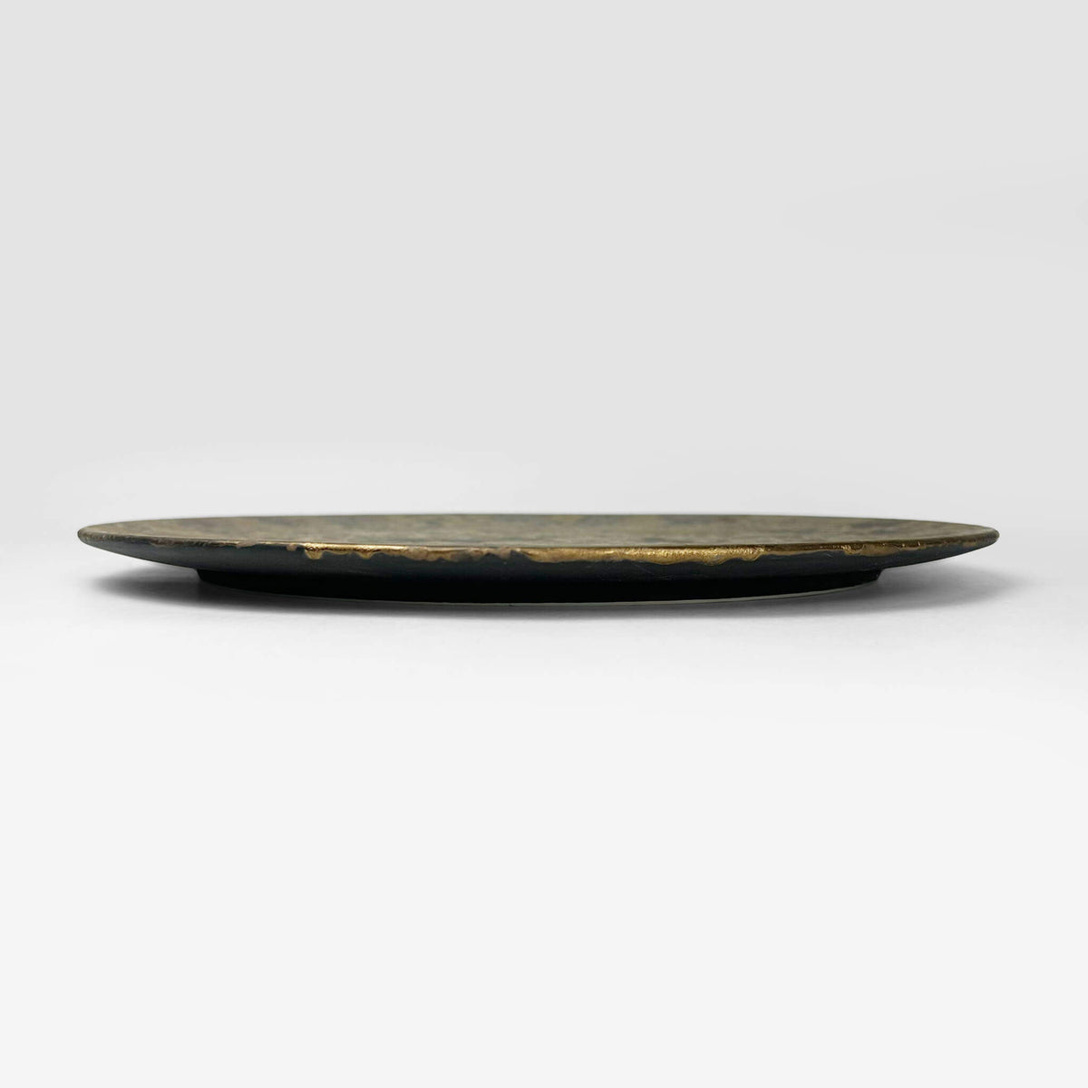 Flat Plate Gold Tankin (11.5"D)