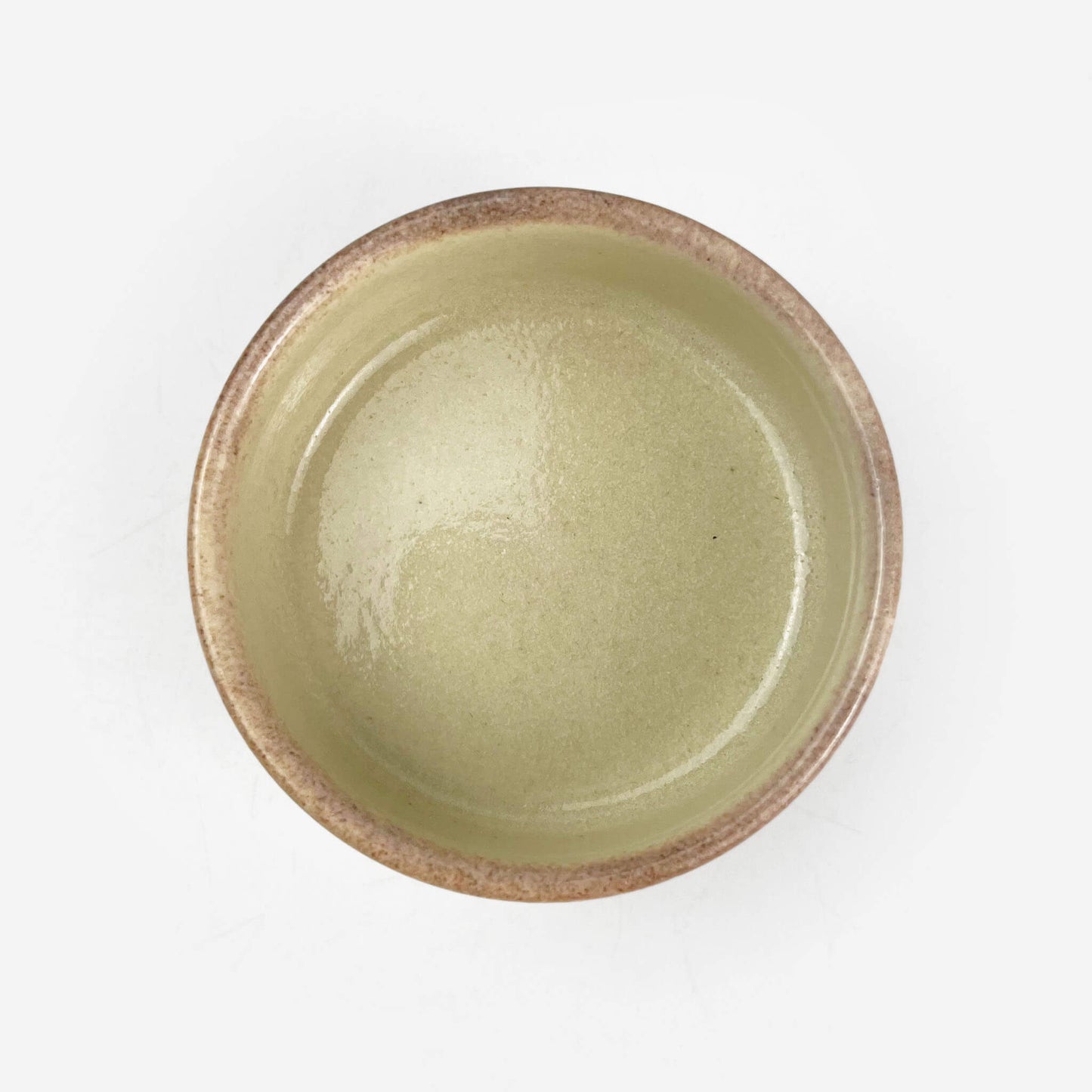 Small Chinmi Dish Shino (3"D)