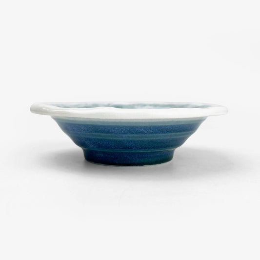 Dish Ishime Blue (4.25"D)