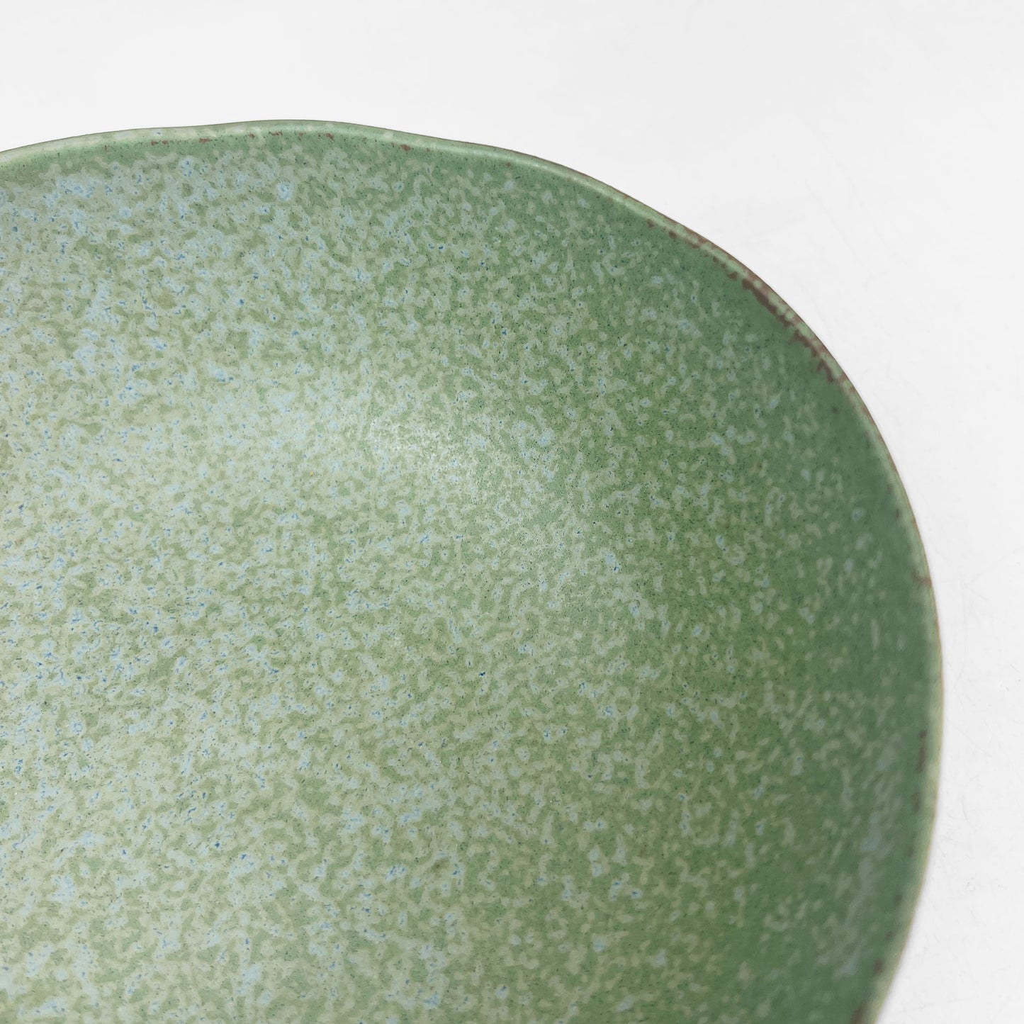 Oval Bowl Green (7.75"x7")