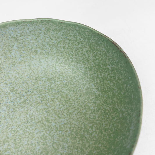 Oval Bowl Green (7.75"x7")