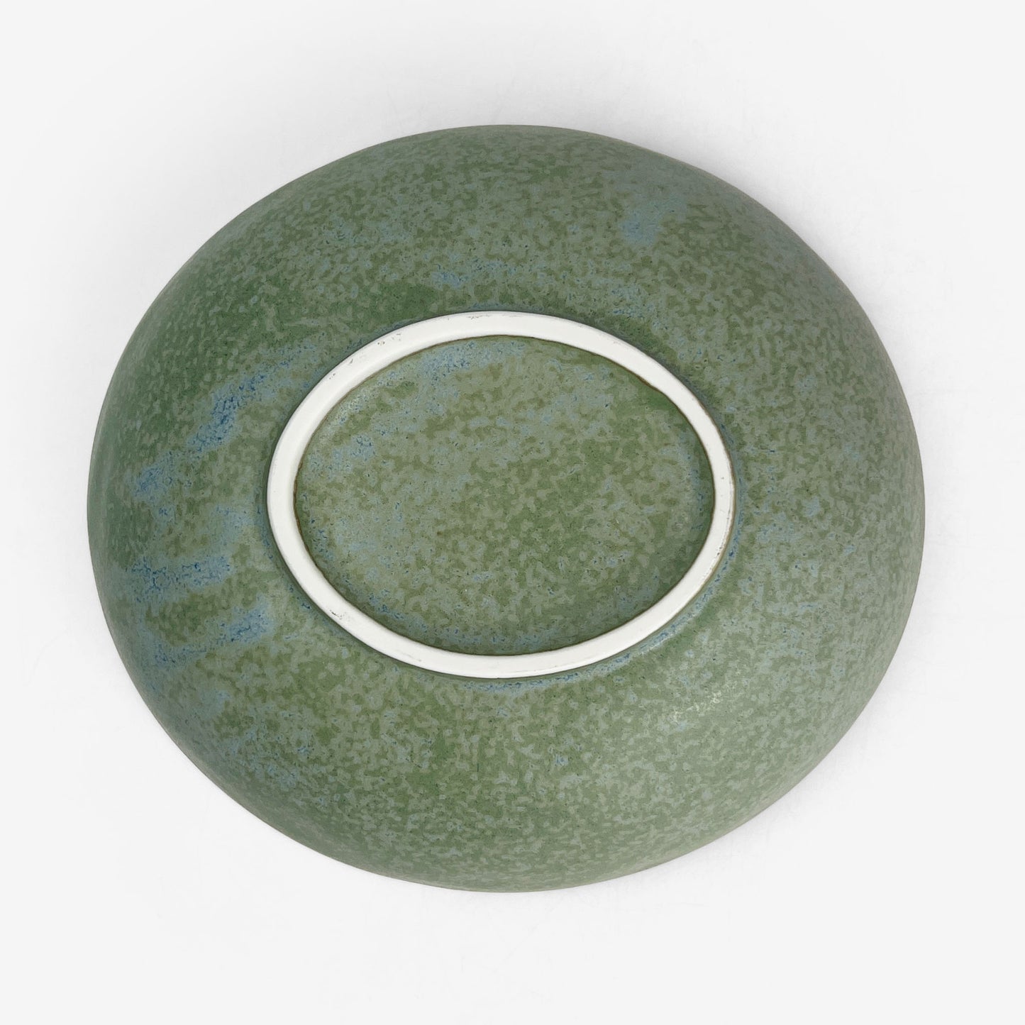 Oval Bowl Green (7.75"x7")