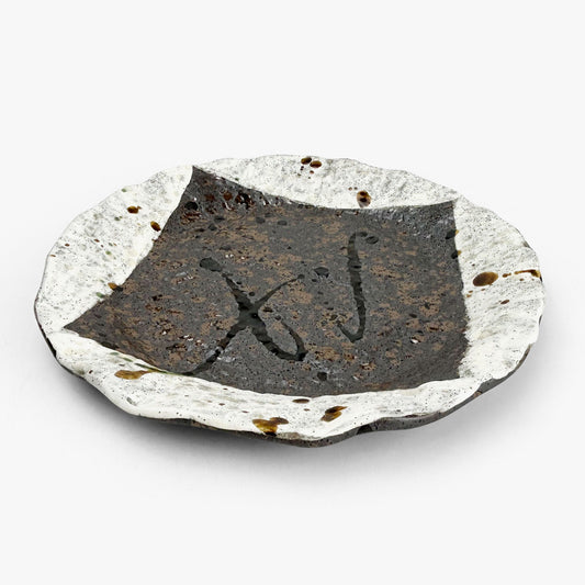 Plate Awayuki Keisho Nami (11.5"D)