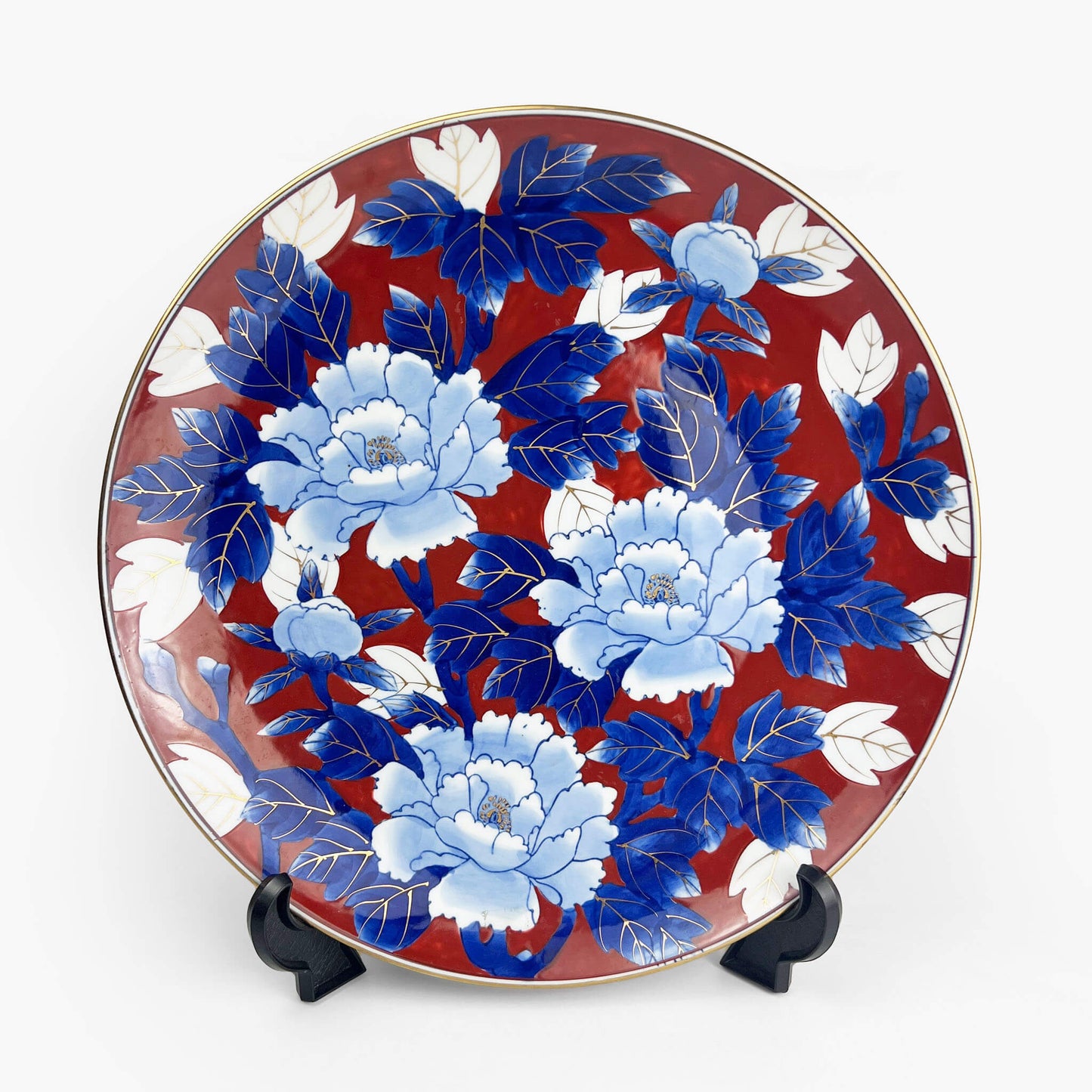 Arita Decorative Plate Botan (14.25"D)